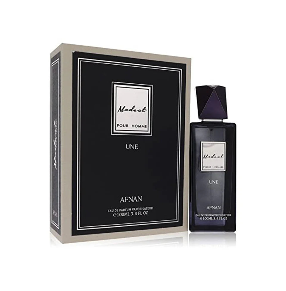 AFNAN MODEST UNE HOMME EAU DE PARFUM 100ML FOR MEN