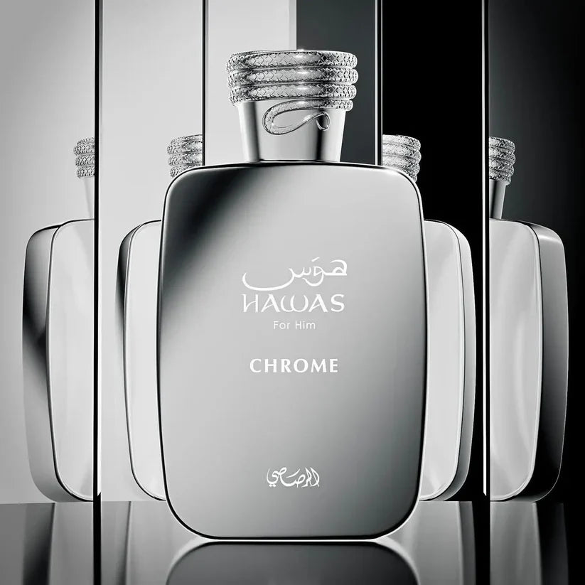 Rasasi Hawas Chrome Eau De Parfum 100ml For Man