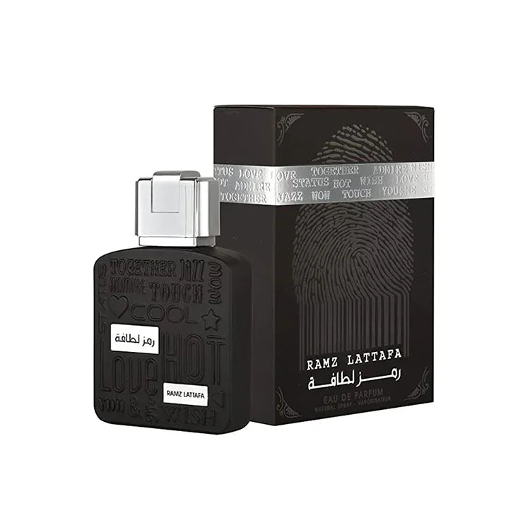 Lattafa Ramz Silver EDP 100ml - silver radiant unisex Arabic perfume India