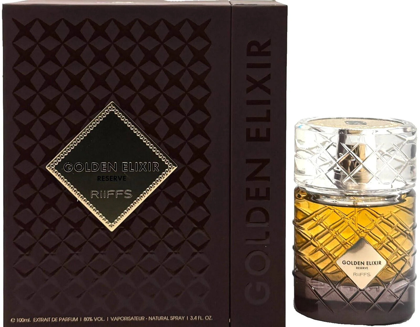 RIIFFS GOLDEN ELIXIR RESERVE EAU DE PARFUM 100ML FOR MEN & WOMEN