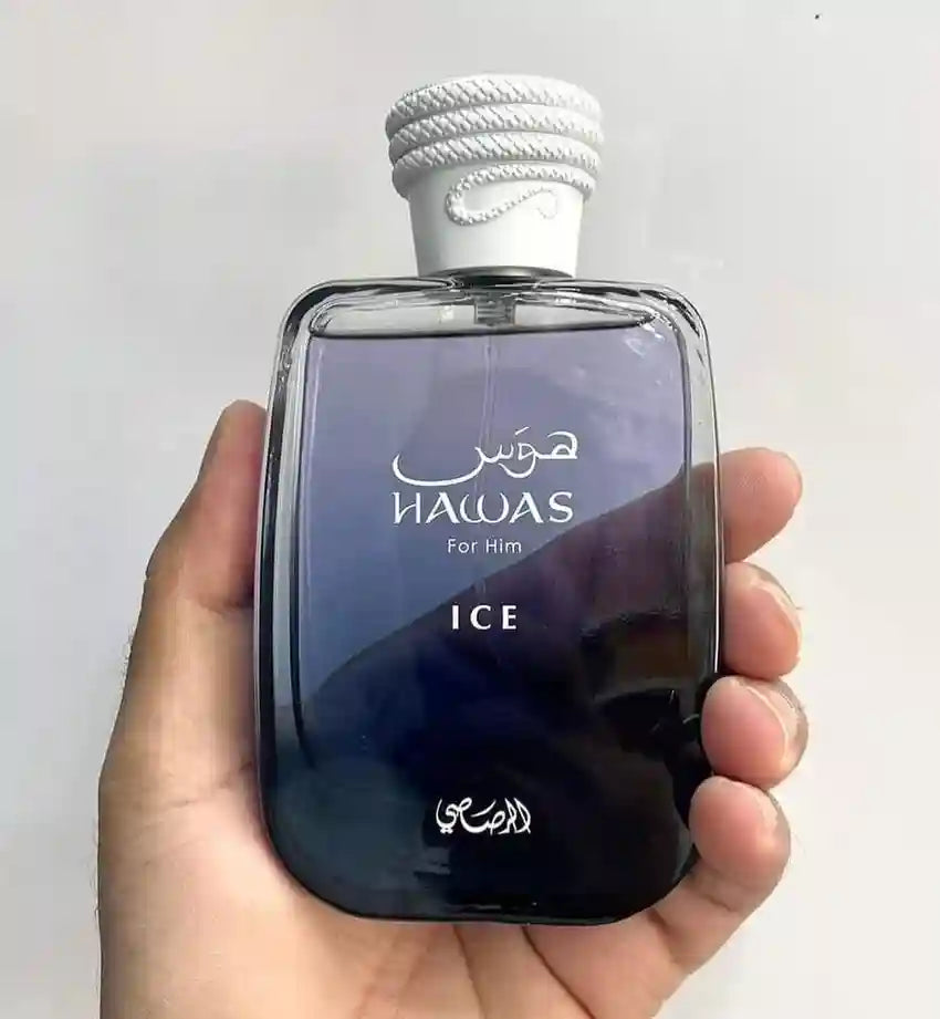 RASASI HAWAS ICE EAU DE PARFUM 100ml - BOTTLED BLISS