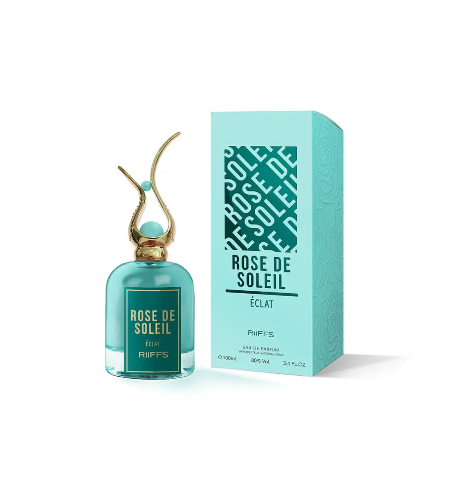 RIIFFS ROSE DE SOLEIL ECLAT EAU DE PARFUM 100ML FOR WOMAN