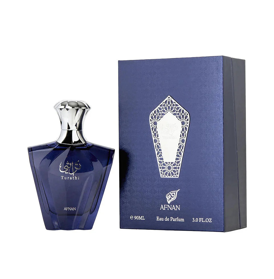 PARTIALS - AFNAN TURATHI BLUE EAU DE PARFUM SPRAY 90 ML FOR MEN & WOMEN