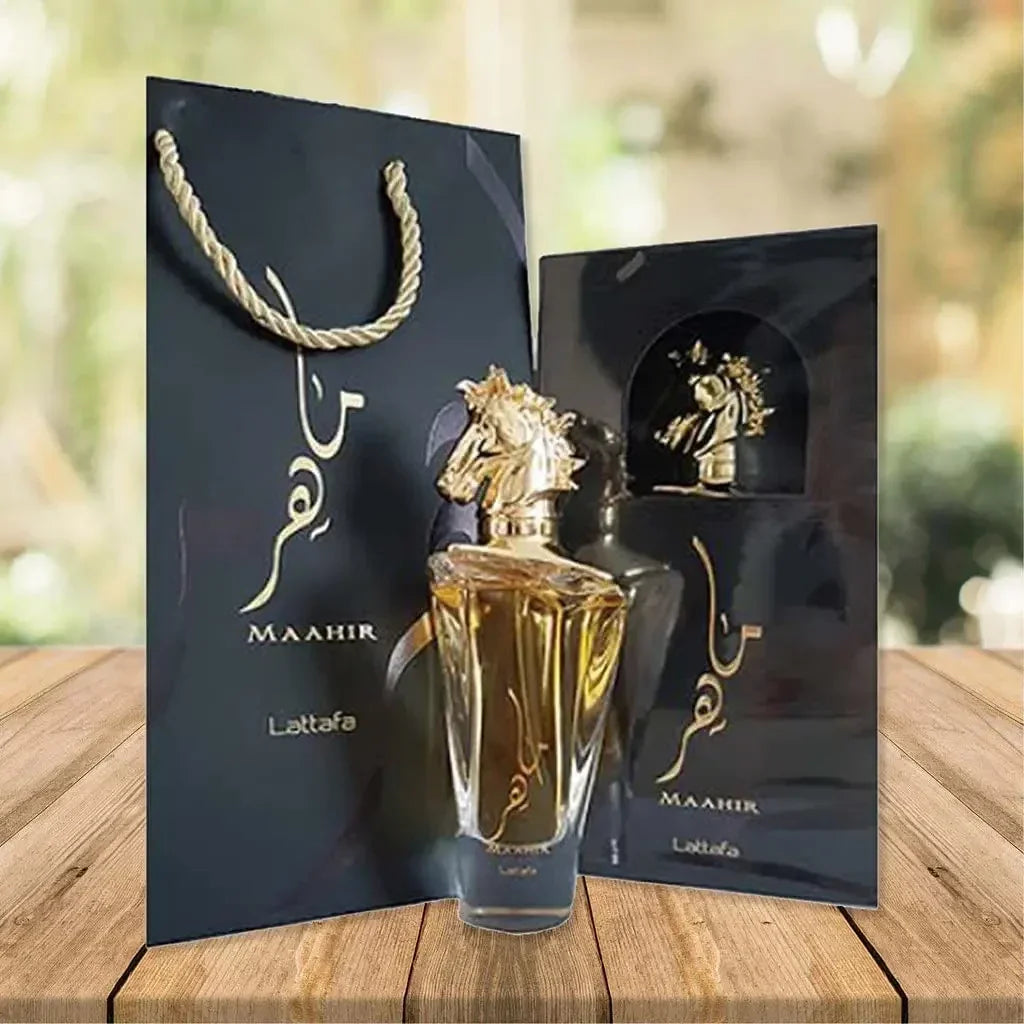 Lattafa Maahir Gold Eau de Parfum - BOTTLED BLISS