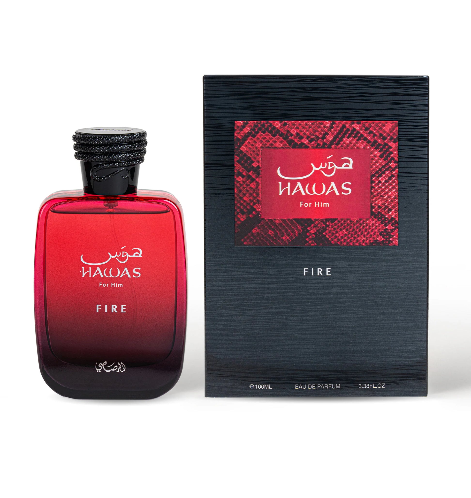Rasasi Hawas Fire Eau de Parfum – 100ml - BOTTLED BLISS