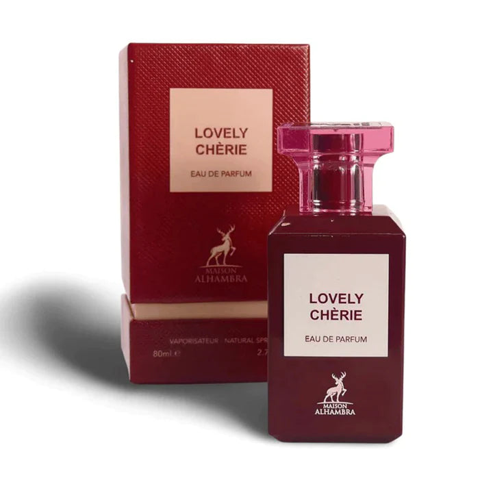 MAISON ALHAMBRA LOVELY CHERIE EAU DE PARFUM 80ML FOR MEN & WOMEN