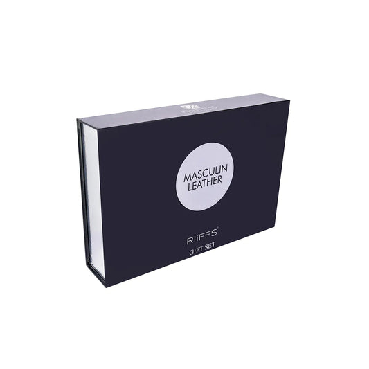 RIIFFS MASCULIN LEATHER GIFT SET - BOTTLED BLISS