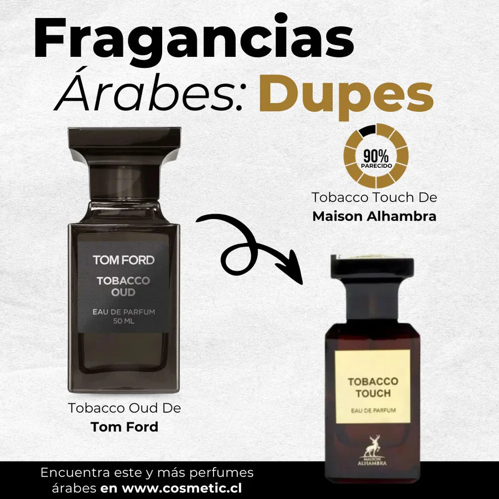 Maison Alhambra Tobacco Touch For Men EDP 80ml - BOTTLED BLISS