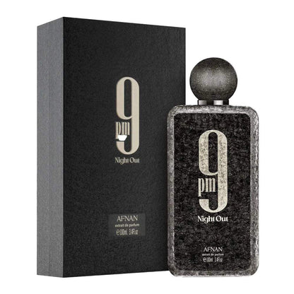 Afnan 9 PM Night Out Extrait De Parfum For Unisex - BOTTLED BLISS