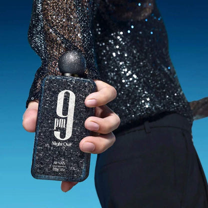 Afnan 9 PM Night Out Extrait De Parfum For Unisex - BOTTLED BLISS