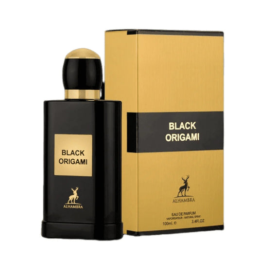 Maison Alhambra Black Origami Eau De Parfum for Men 100ml - BOTTLED BLISS