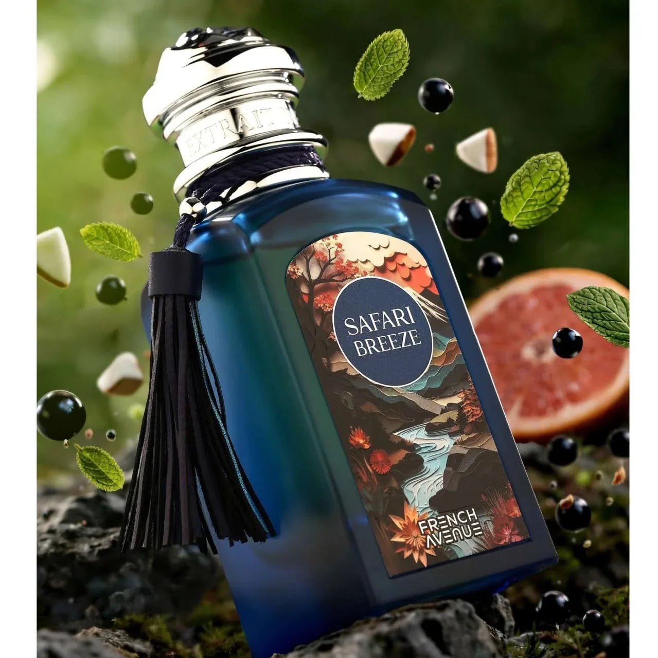 French Avenue Safari Breeze Eau De Parfum 100ml For Man &amp; Woman - BOTTLED BLISS FRAGRANCES PVT LTD