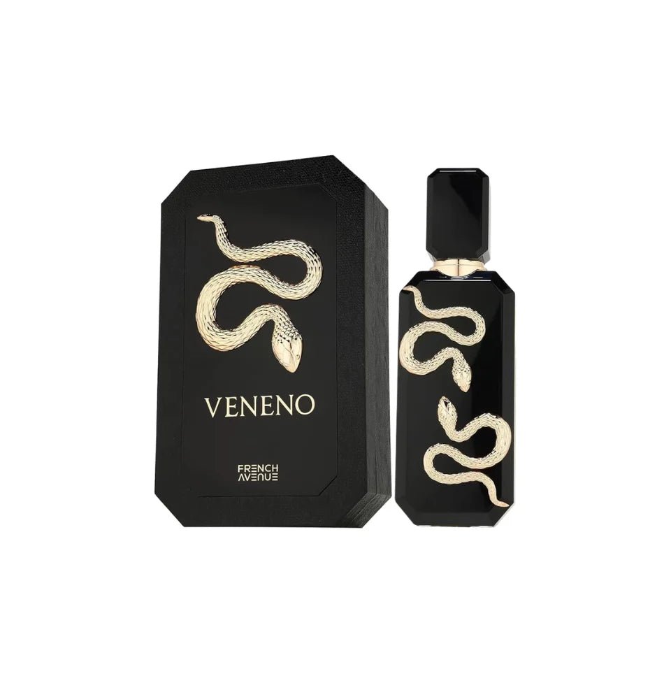 French Avenue Veneno Black Eau De Parfum 100ml For Man & Woman - BOTTLED BLISS FRAGRANCES PVT LTD