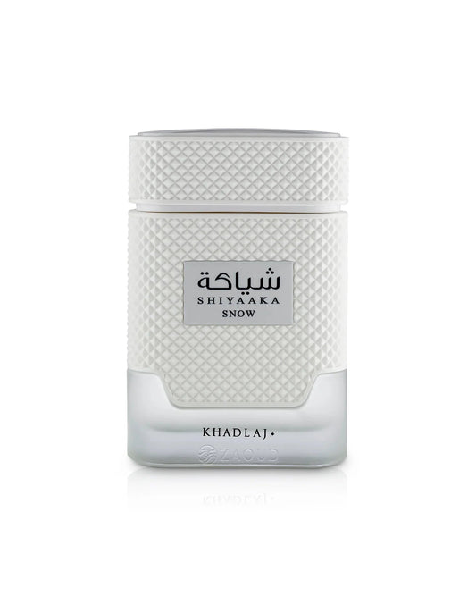 Khadlaj Shiyaaka Snow EDP 100ml - cool icy men's Arabic perfume India