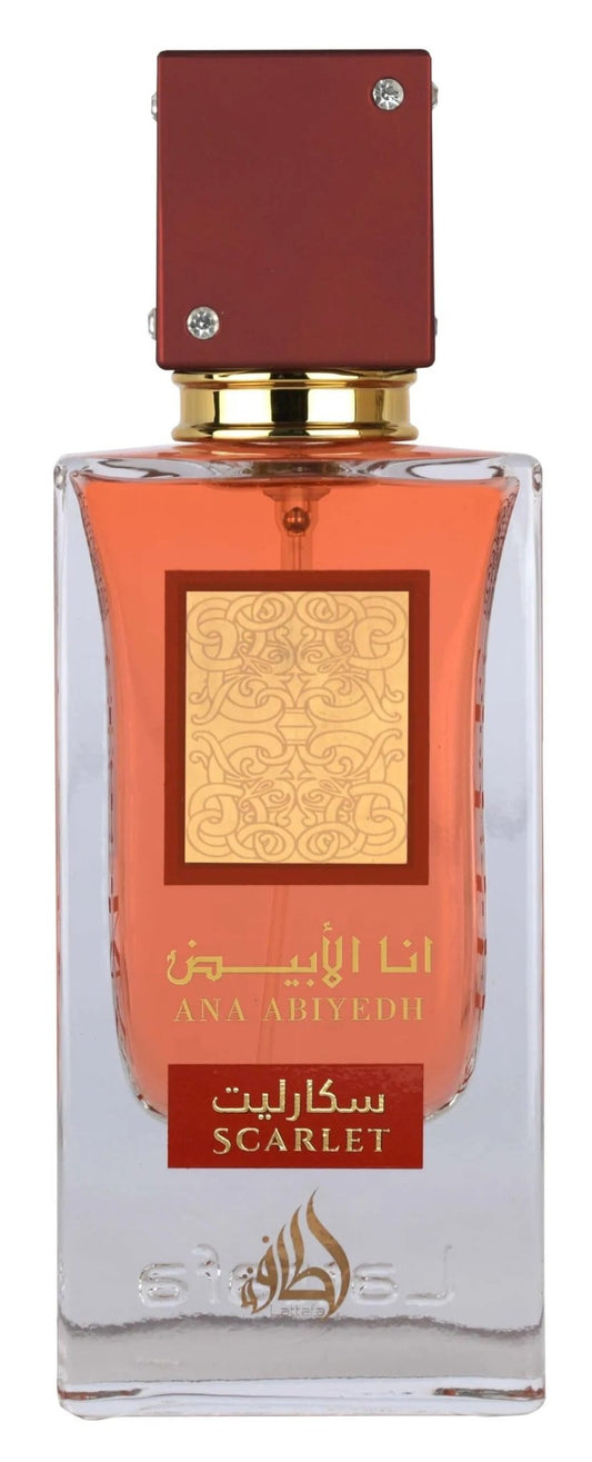 Lattafa Ana Abiyedh Scarlet EDP 60ml - vibrant unisex perfume India