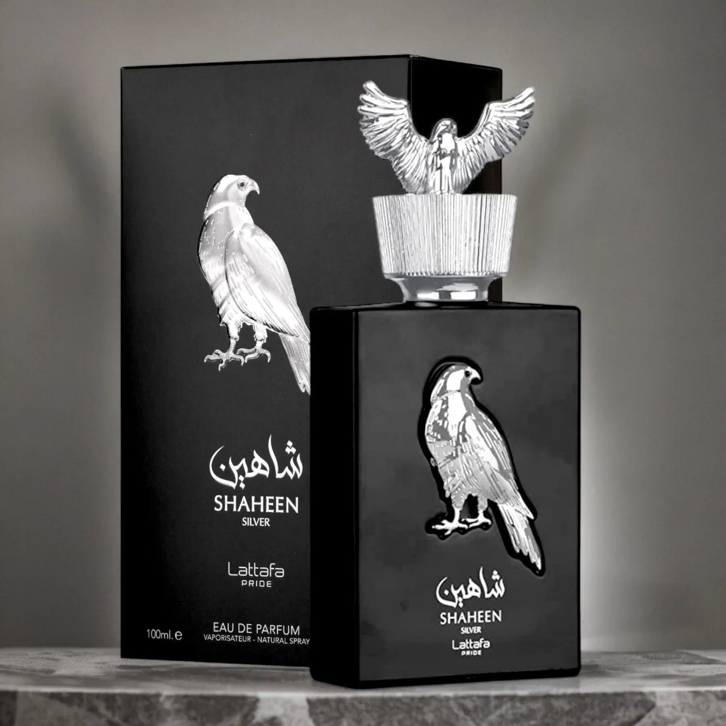 Lattafa Pride Shaheen Silver Eau de Parfum - BOTTLED BLISS FRAGRANCES PVT LTD