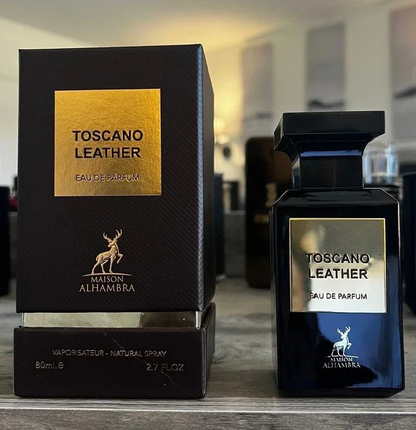 Maison Alhambra Toscano Leather EDP 80ml - bold leather oriental perfume India