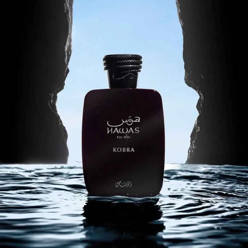 RASASI HAWAS KOBRA EAU DE PARFUM 100ML FOR MAN - BOTTLED BLISS