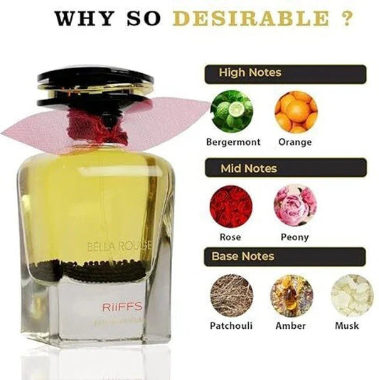 RiiFFS Bella Rouge EDP - feminine floral perfume for women India
