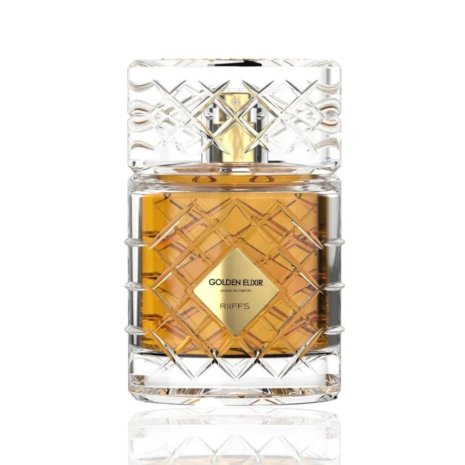 RiiFFS Golden Elixir Reserve EDP 100ml - luxury gold unisex perfume India