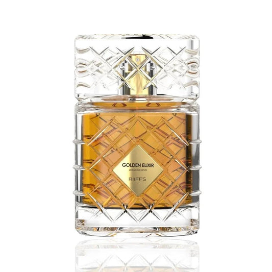 RiiFFS Golden Elixir Reserve EDP 100ml - luxury gold unisex perfume India