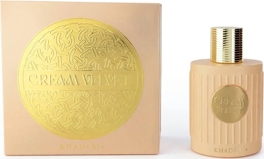 ⁠Khadlaj cream velvet