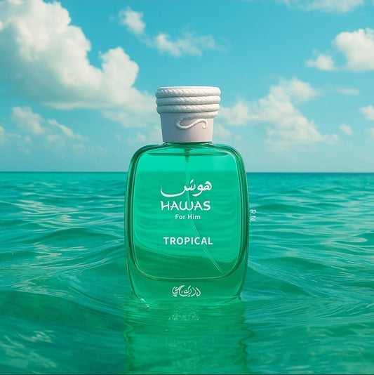 Hawas Tropical by Rasasi – Eau de Parfum - BOTTLED BLISS