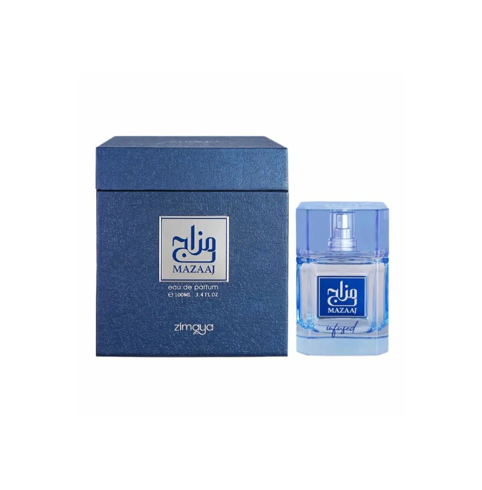 ZIMAYA MAZAAJ INFUSED EAU DE PARFUM 100ML FOR MEN & WOMEN - BOTTLED BLISS FRAGRANCES PVT LTD